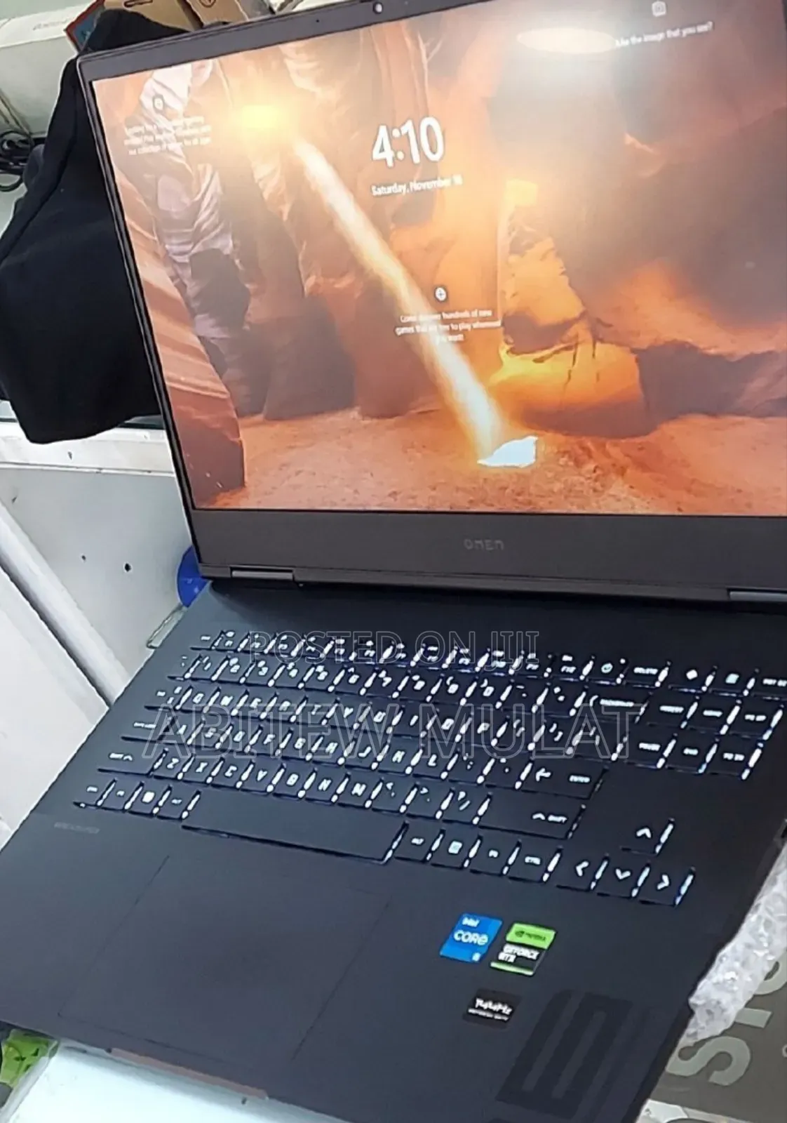 New Laptop HP Omen 16 16GB Intel Core I5 SSD 1T