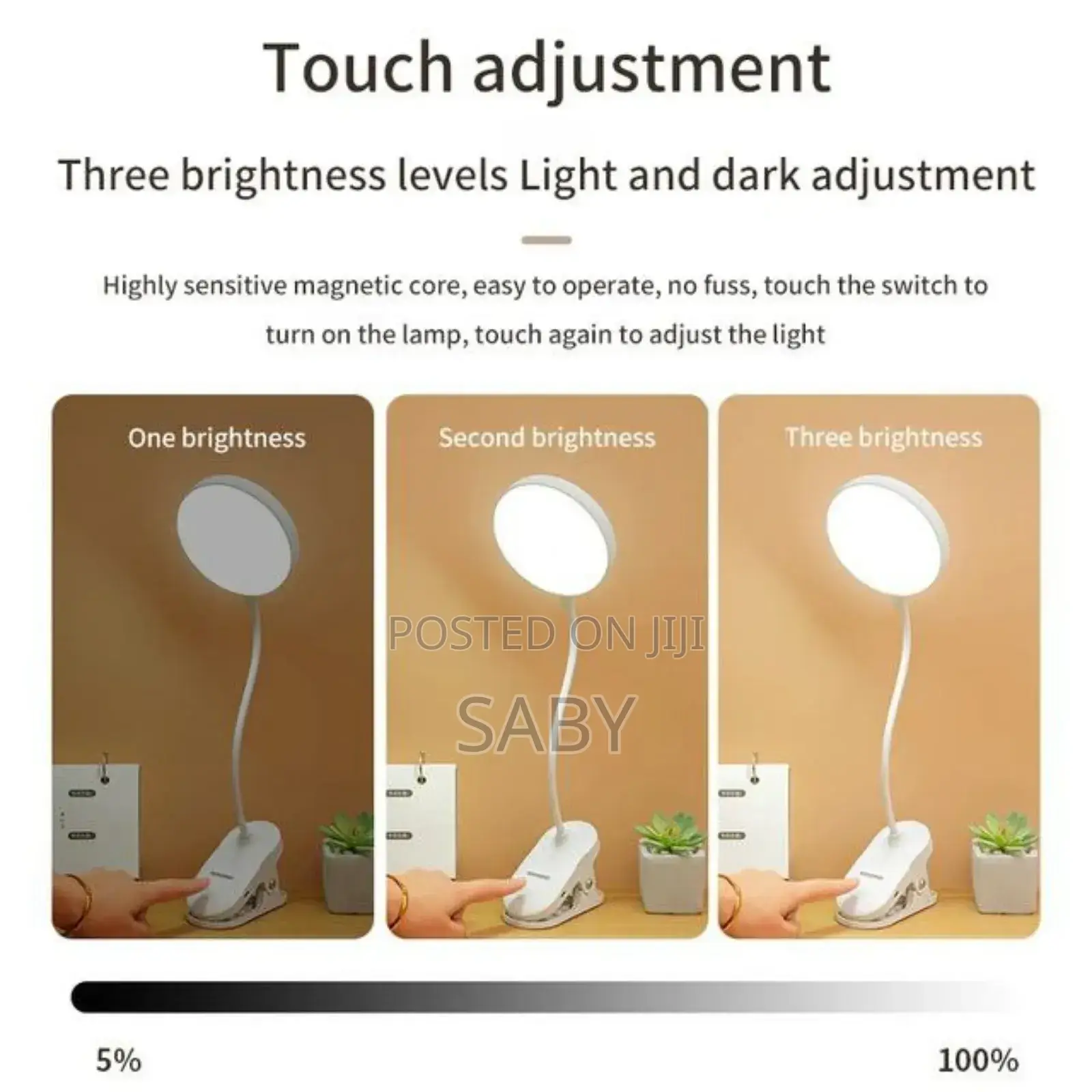Rechargableled Desk Lamps With Flexible Arms