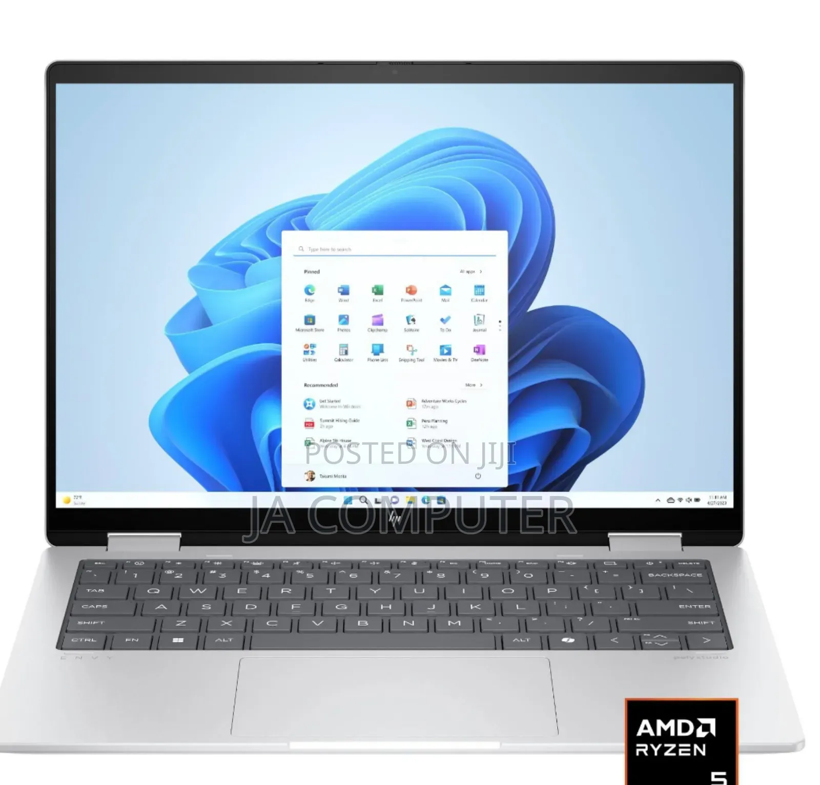 New Laptop HP Envy X360 16GB AMD Ryzen 5 SSD 512GB