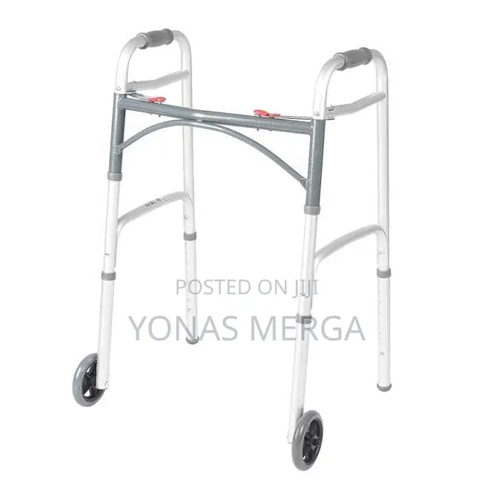Aluminium Silver Dura Max Walker With Wheel, Model : 2901