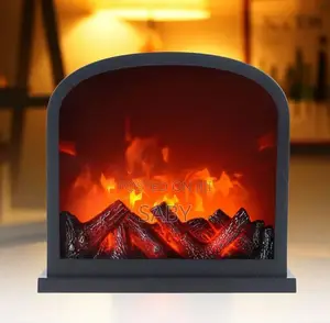 LED Fireplace Lantern