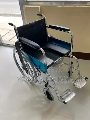 Commode Wheelchair(Pack)Wheelchair|Removable Square Bucket