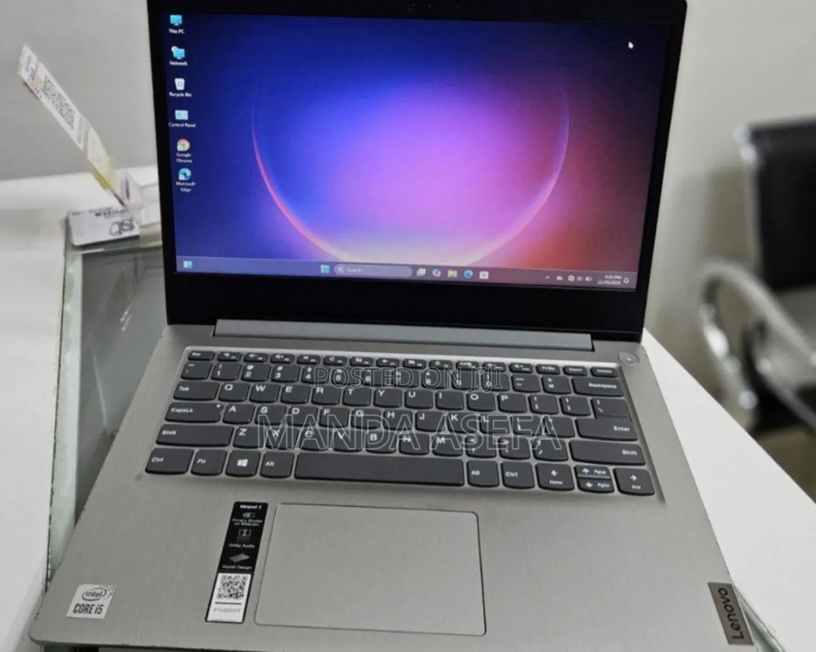 New Laptop Lenovo Ideapad 3 8GB Intel Core I5 SSD 256GB