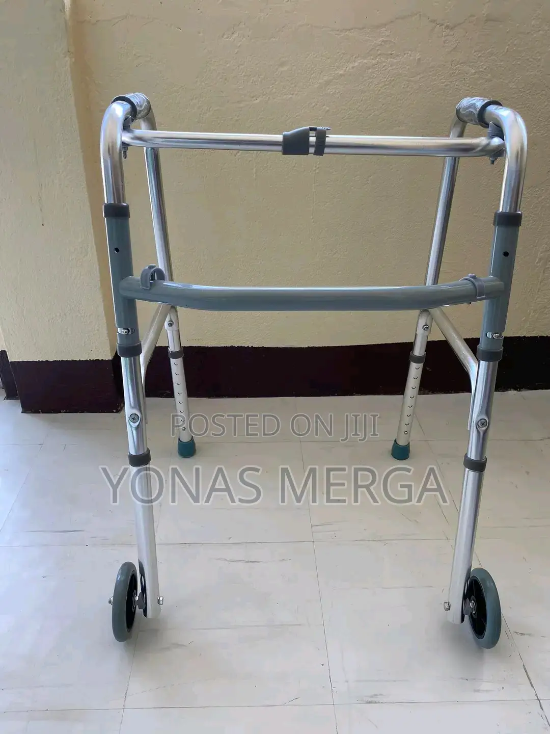 Walker Walking Fracture Walk Auxiliary Folding Support Frame