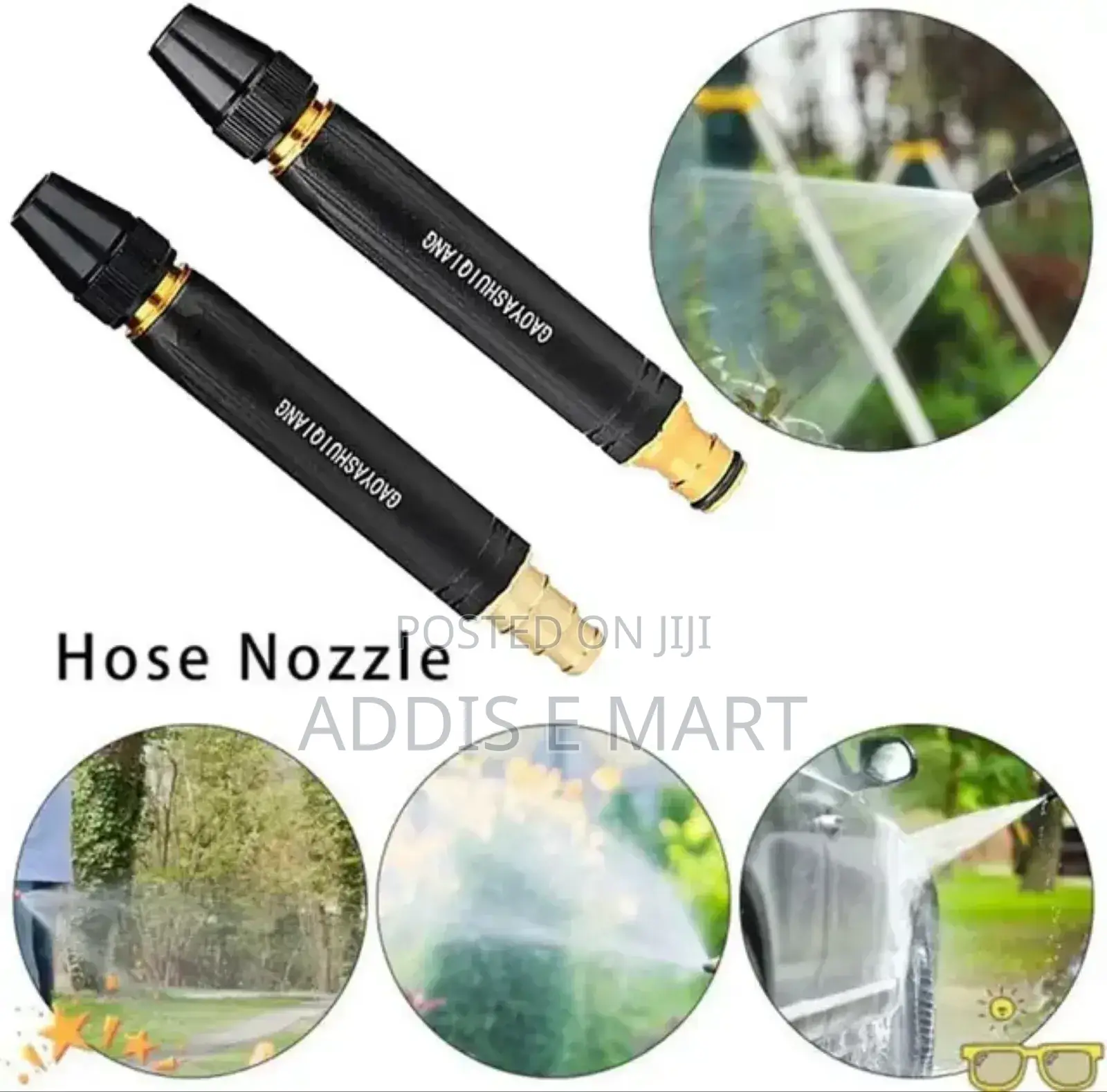 High Pressure Water Gun Head Set