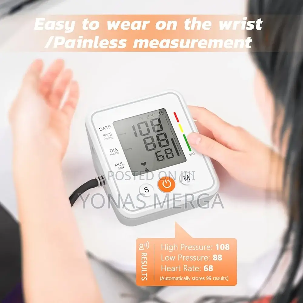 Electronic Blood Pressure Monitor/Accurate to Single Digits