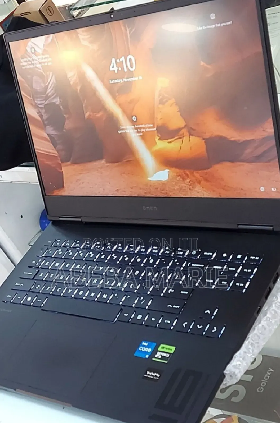 New Laptop HP Omen 16 16GB Intel Core I5 SSD 512GB