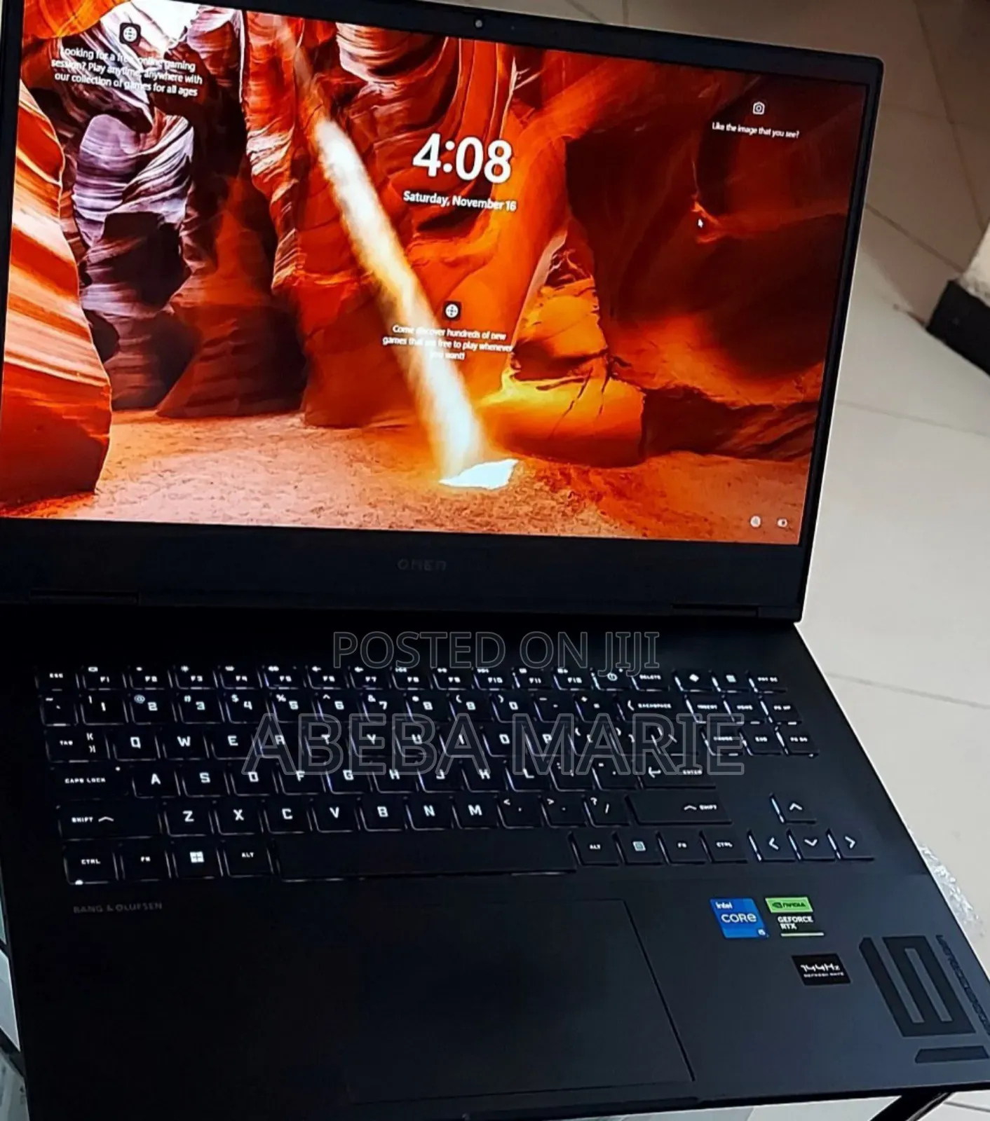 New Laptop HP Omen 16 16GB Intel Core I5 SSD 512GB