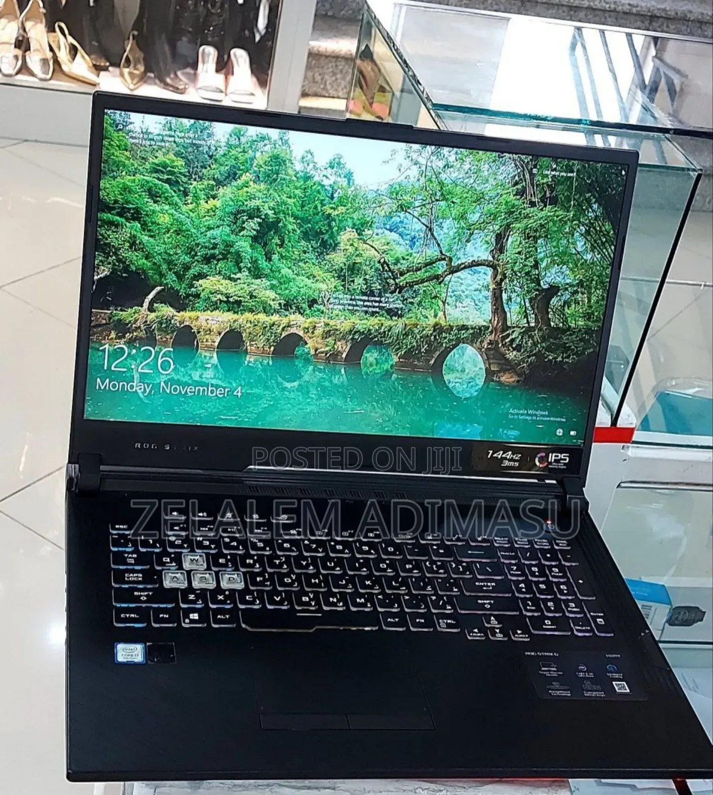 New Laptop Asus ROG Strix G15 16GB Intel Core I7 HDD+SSD 256GB