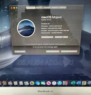 New Laptop Apple MacBook Air 2015 4GB Intel Core I5 SSD 128GB