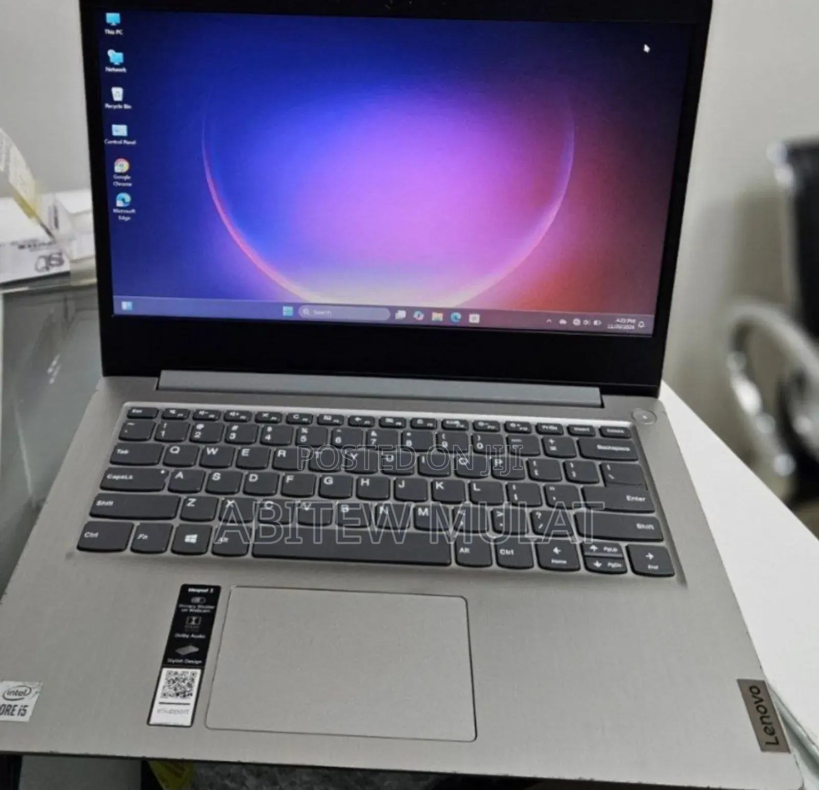 New Laptop Lenovo Ideapad 3 8GB Intel Core I5 SSD 256GB