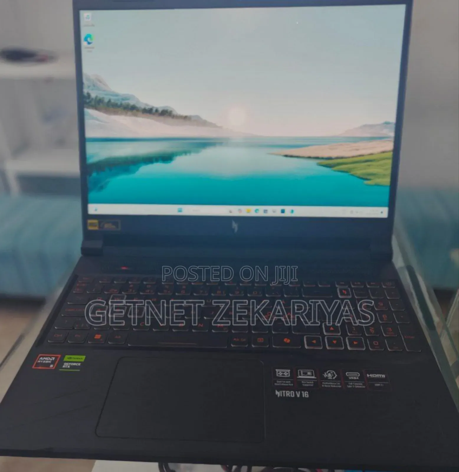 New Laptop Acer Nitro 5 16GB AMD Ryzen 5 SSD 1T