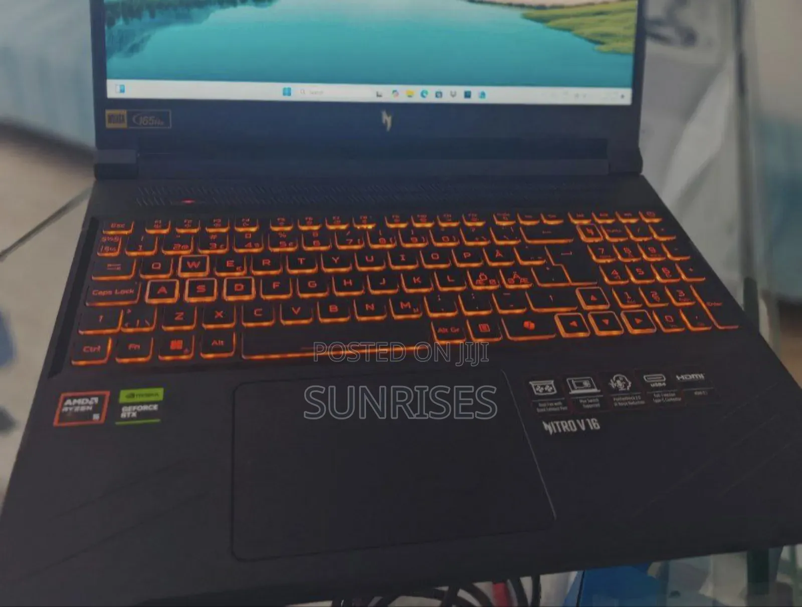 New Laptop Acer Aspire v Nitro 16GB AMD Ryzen 5 SSD 1T