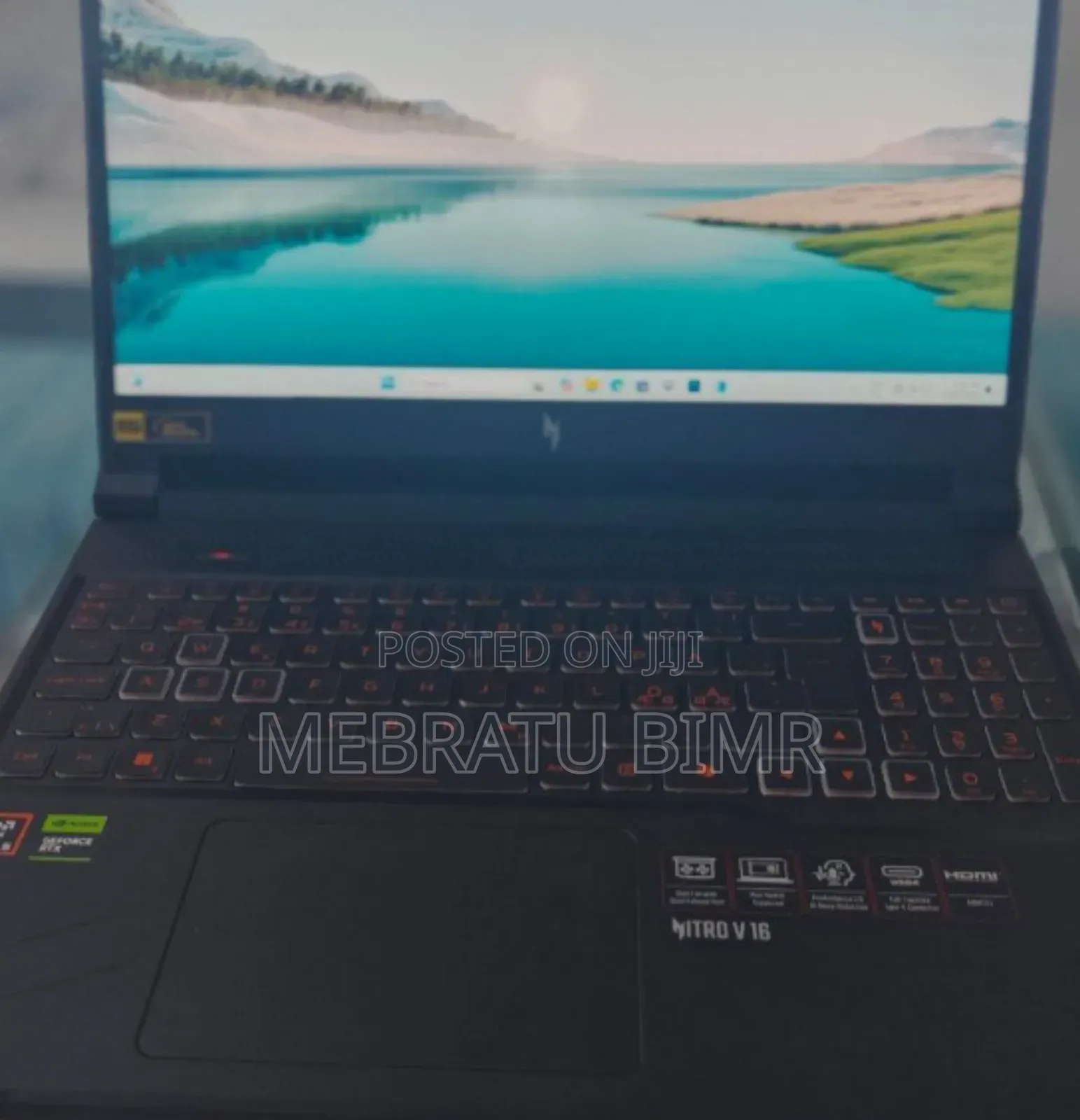 New Laptop Acer Aspire v Nitro 16GB AMD Ryzen 5 SSD 1T