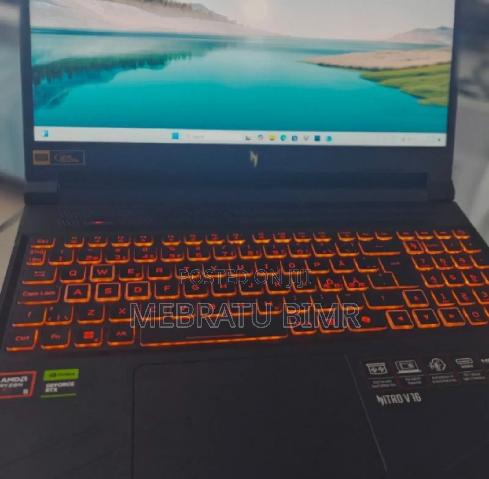 New Laptop Acer Aspire v Nitro 16GB AMD Ryzen 5 SSD 1T