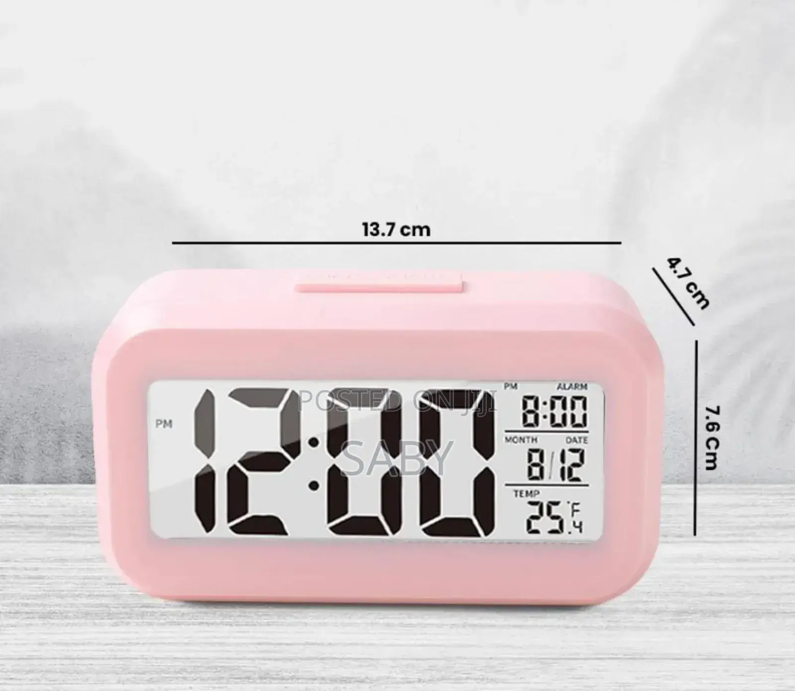 LCD Display Digital Alarm Clock