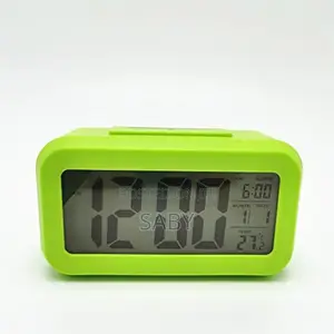 LCD Display Digital Alarm Clock