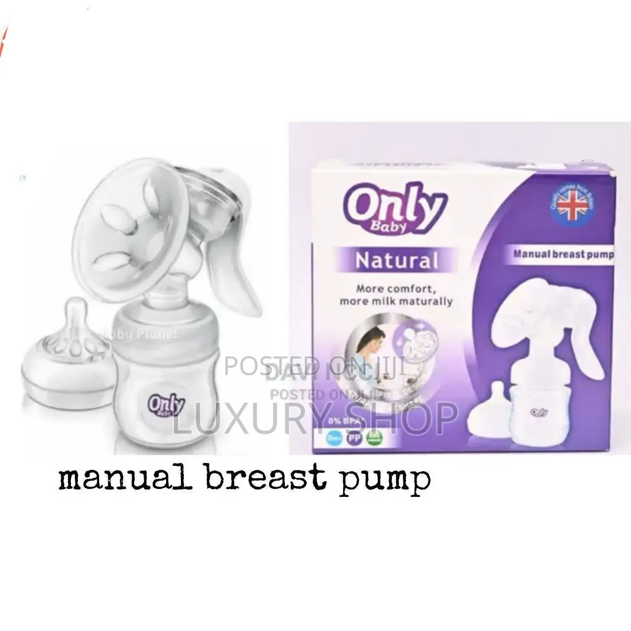 Only Baby Natural Manual Breast Pump