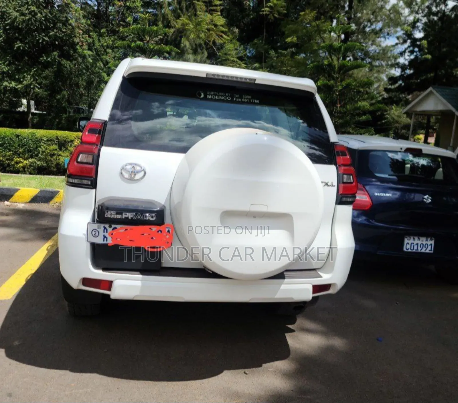 Toyota Land Cruiser Prado 2019 White