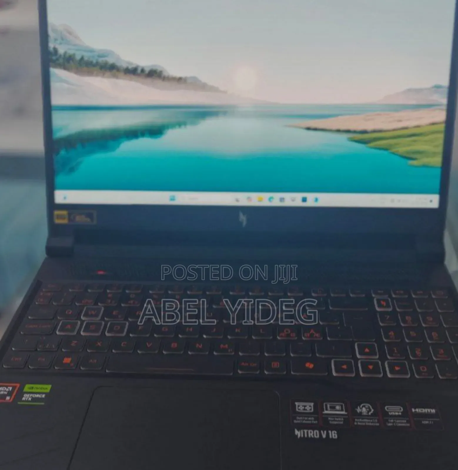 New Laptop Acer Aspire v Nitro 16GB AMD Ryzen 5 SSD 1T