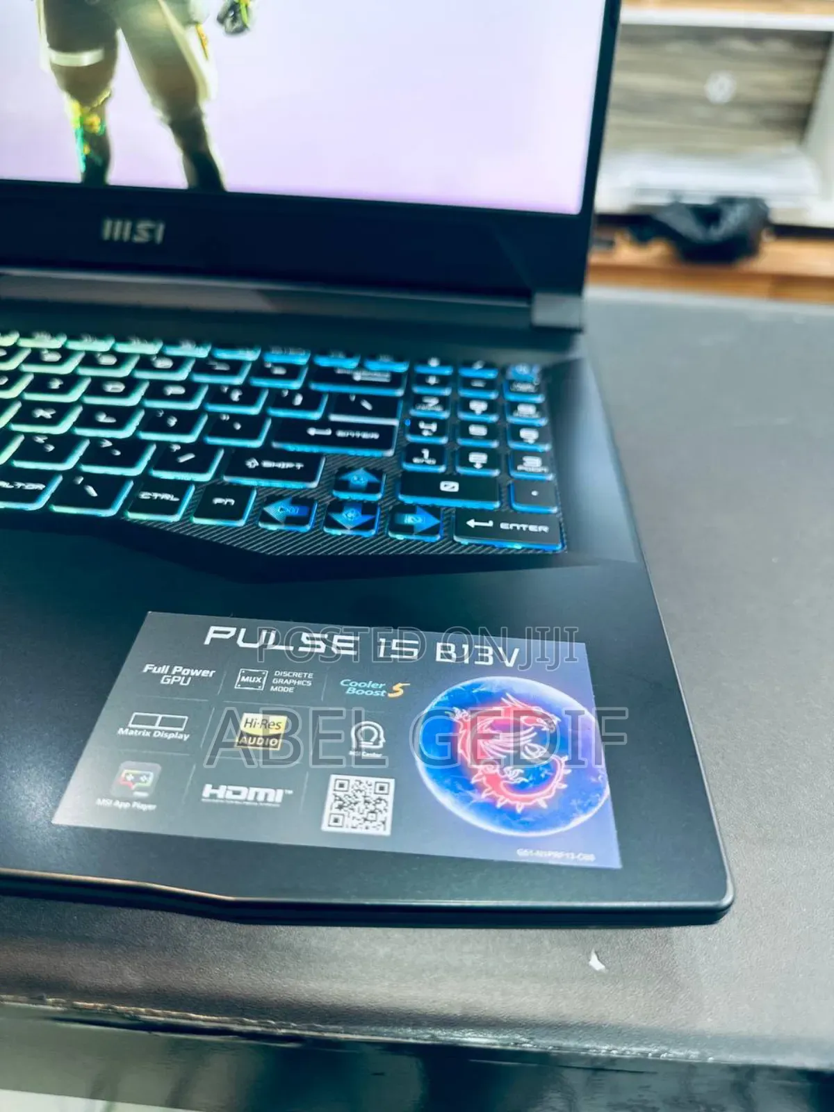 New Laptop MSI Pulse GL66 16GB Intel Core I7 SSD 1T
