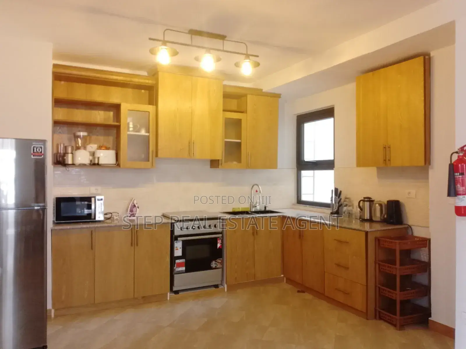 Furnished 3bdrm Apartment in Bole for rent