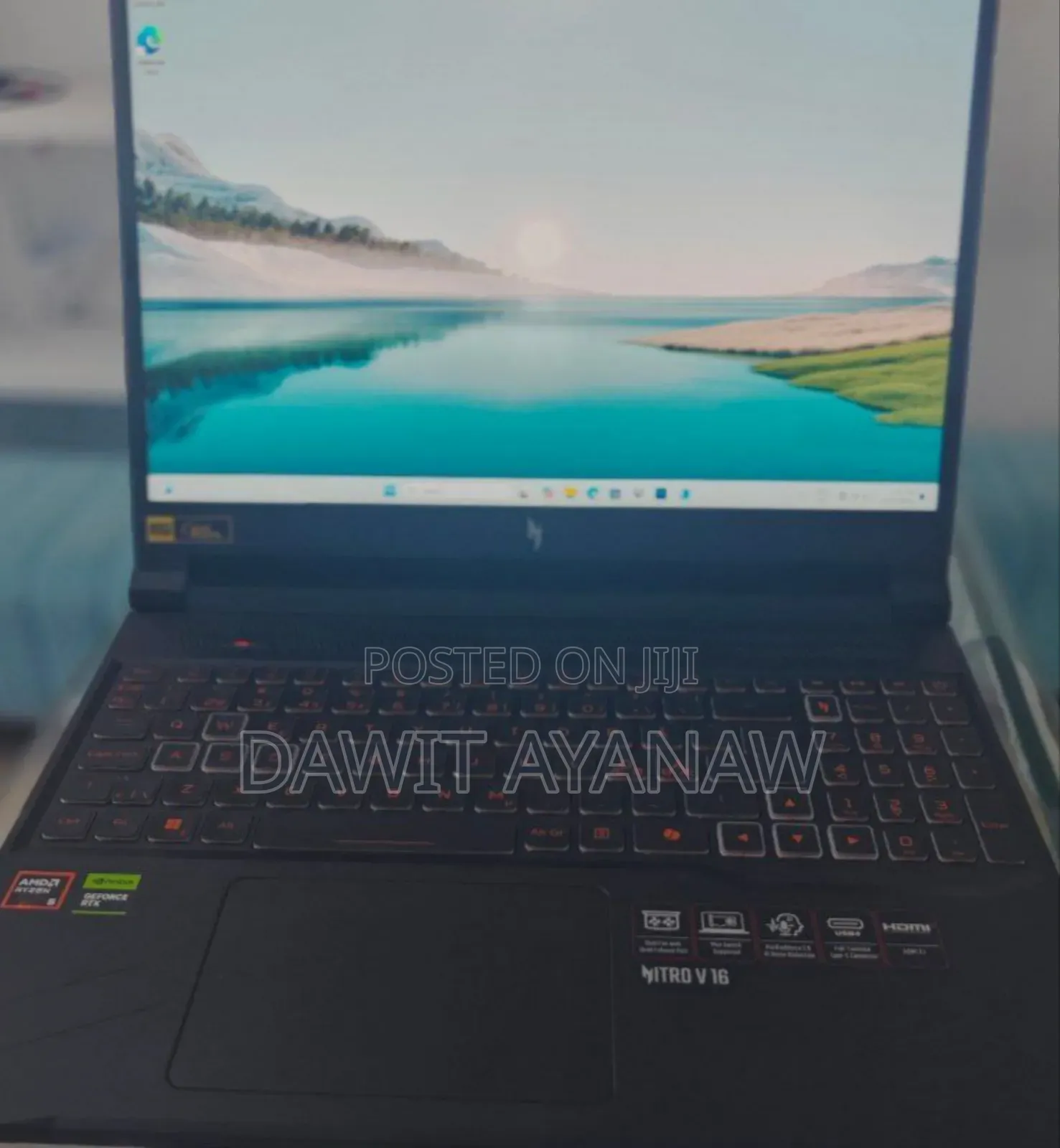 New Laptop Acer Nitro 5 16GB AMD Ryzen 5 SSD 1T