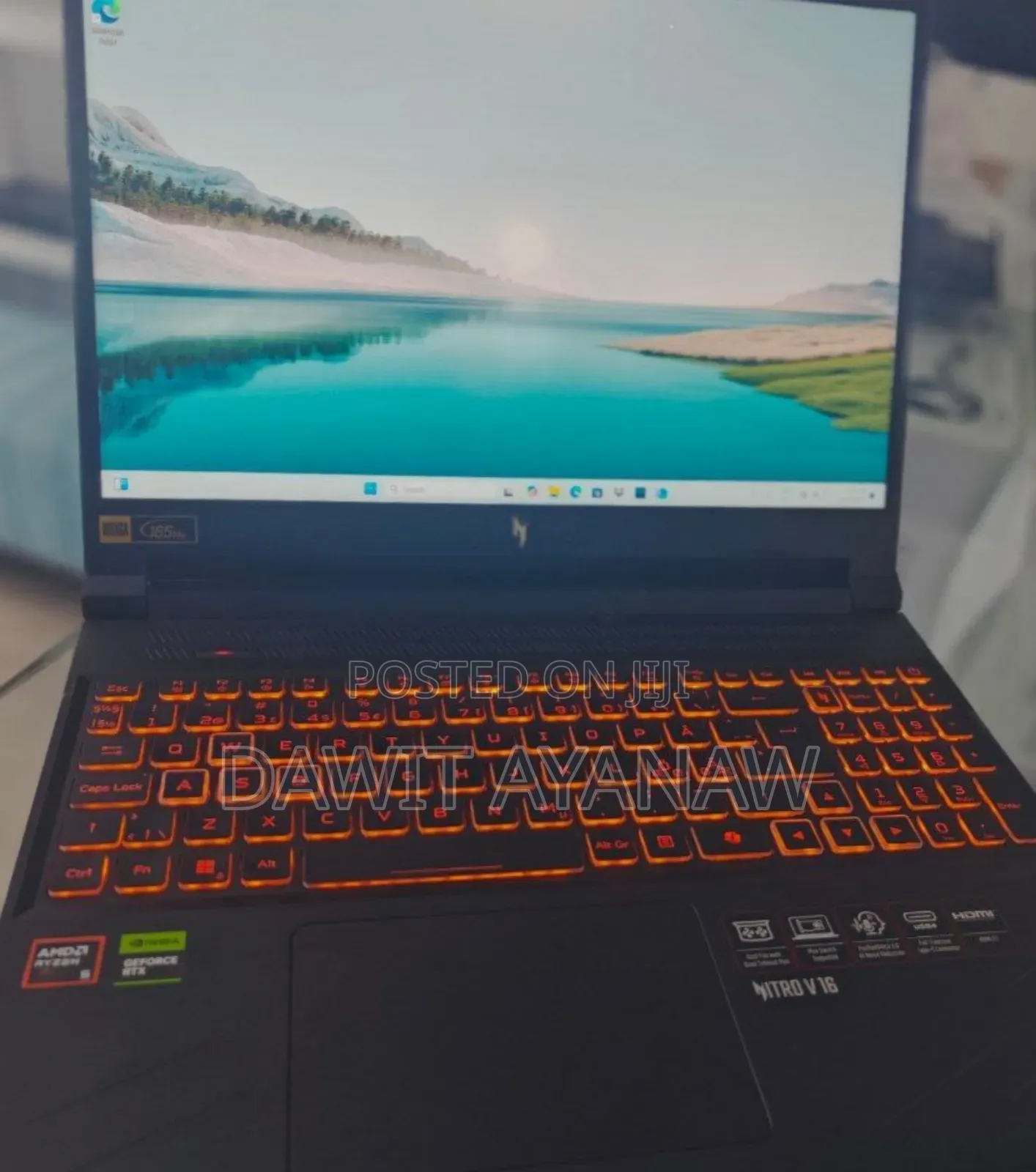 New Laptop Acer Nitro 5 16GB AMD Ryzen 5 SSD 1T