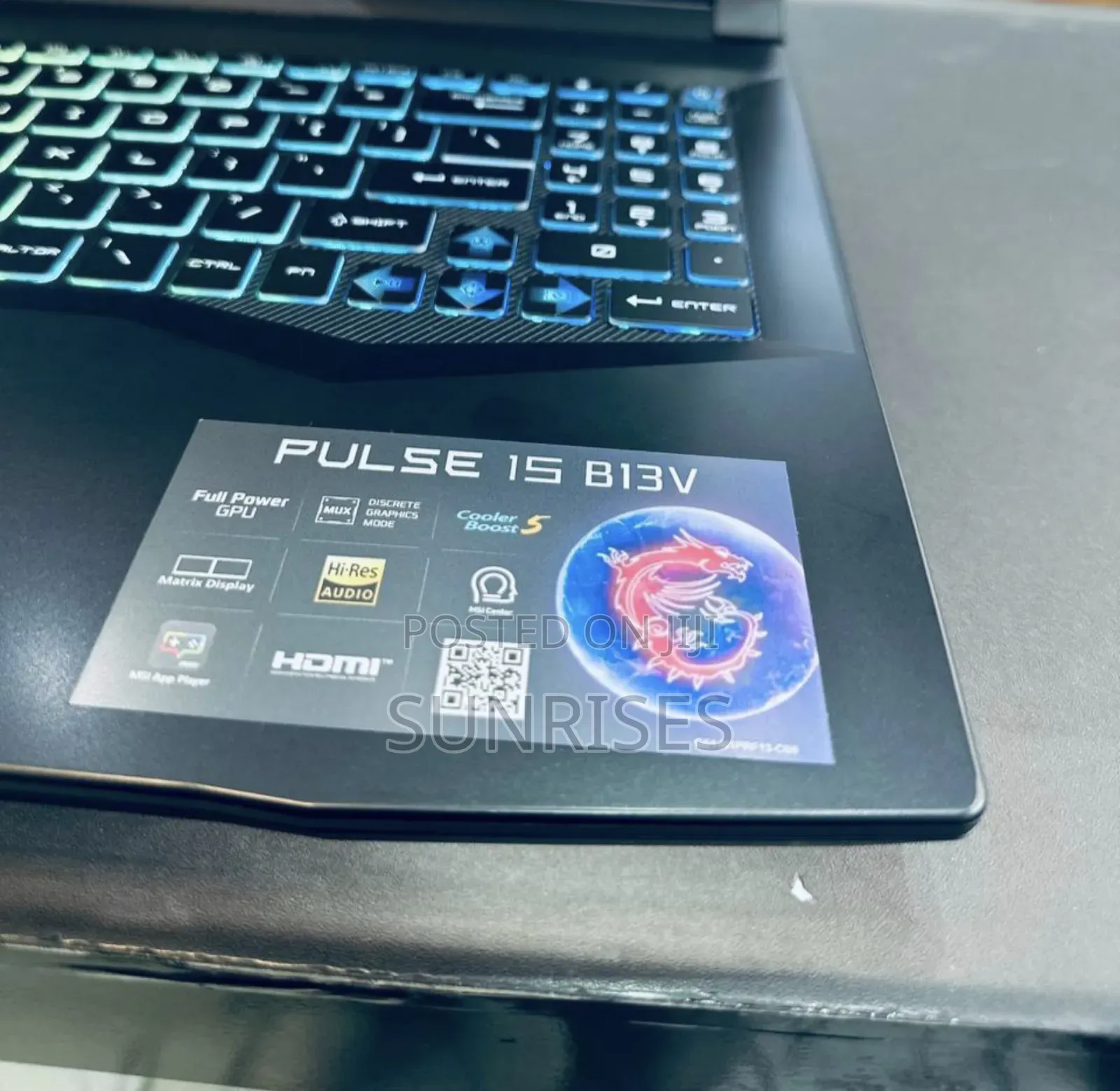 New Laptop MSI Pulse GL66 16GB Intel Core I7 SSD 1T