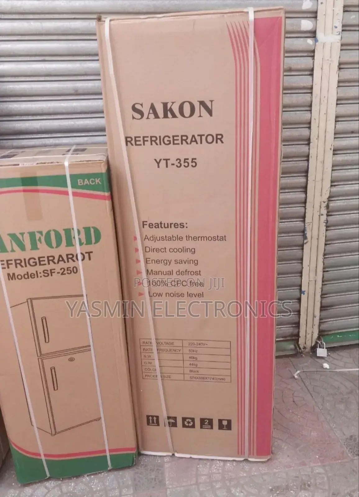 Freestanding Refrigerator Sakon 355s Free Delivery