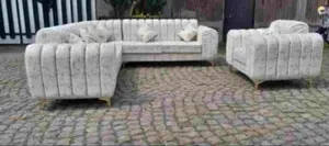 Photo - Enchanting L Shape Sofa Set With Durability.