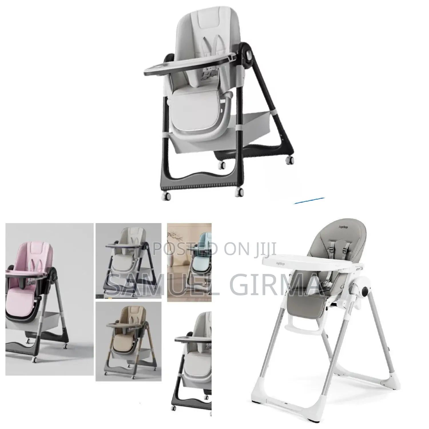 Portable Convertible High Chair