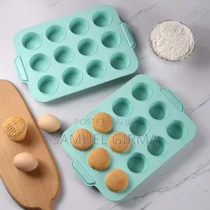 12cups Silicone Bpa Free Cupcake Mold