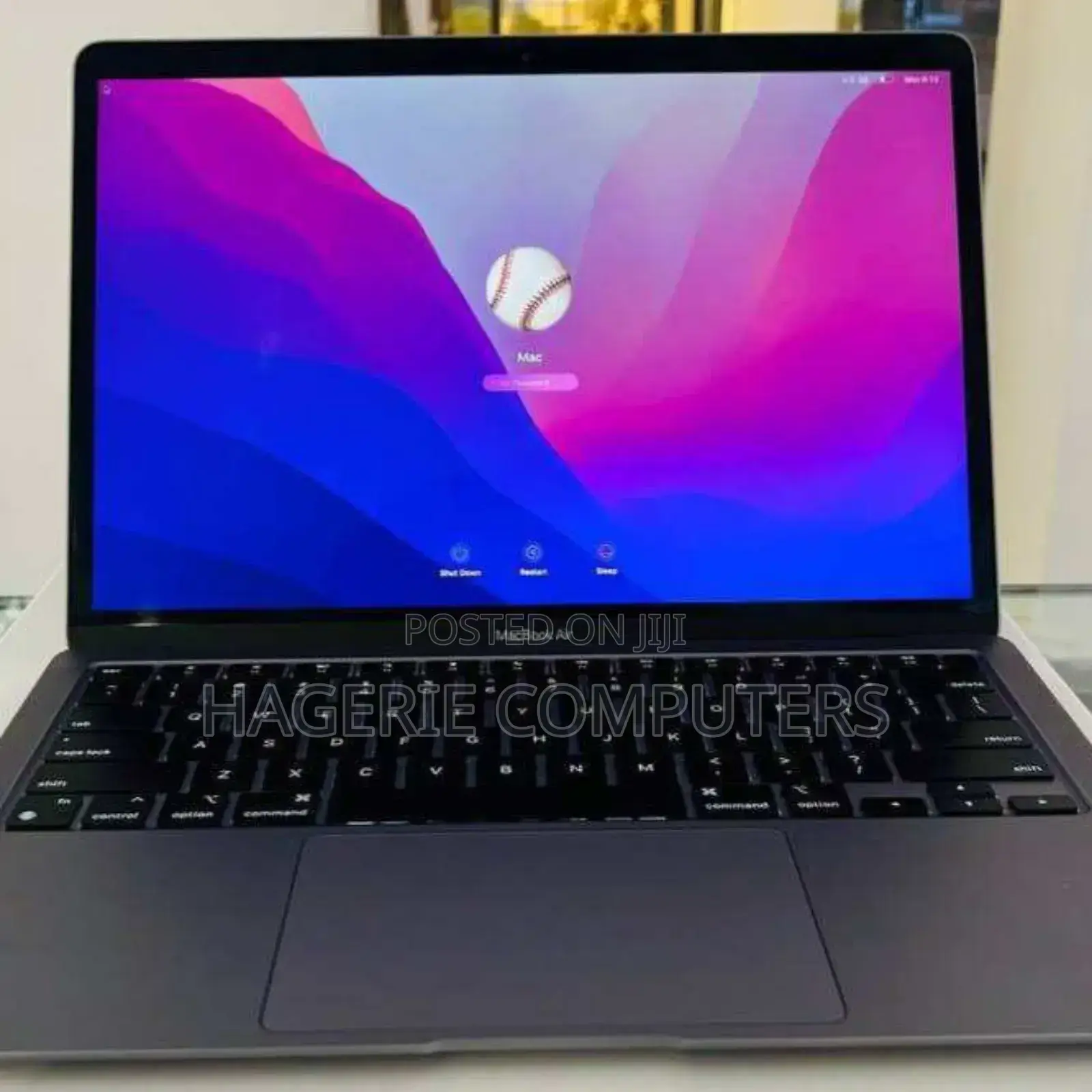 New Laptop Apple MacBook Air 2020 M1 8GB Apple M1 SSD 256GB