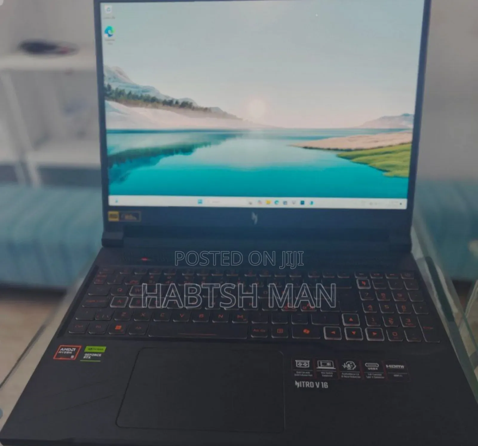 New Laptop Acer Nitro 5 16GB AMD Ryzen 5 SSD 1T