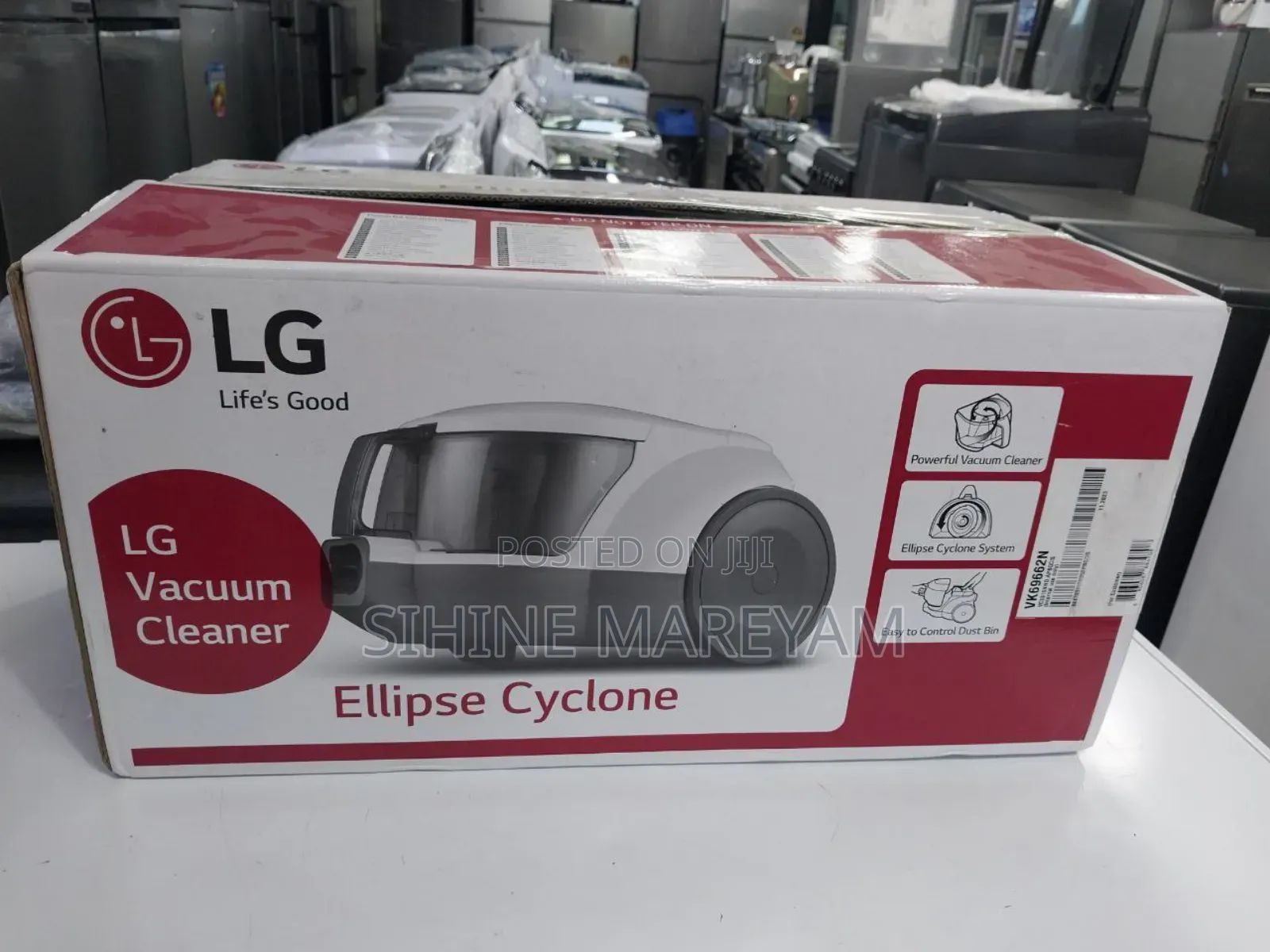 LG Brand Vacuum Cleaner
፦Long Lasting Power Suction