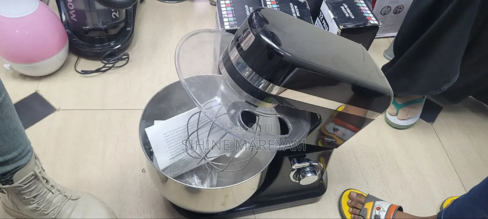 Mebashi Brand Stand Mixer, Food Processer 1500W, 12L