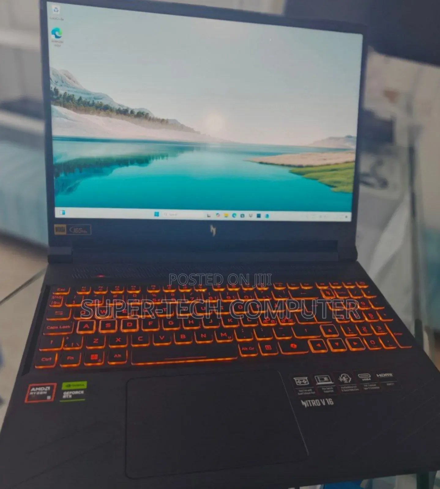 New Laptop Acer Nitro 17 16GB AMD Ryzen 5 SSD 1T
