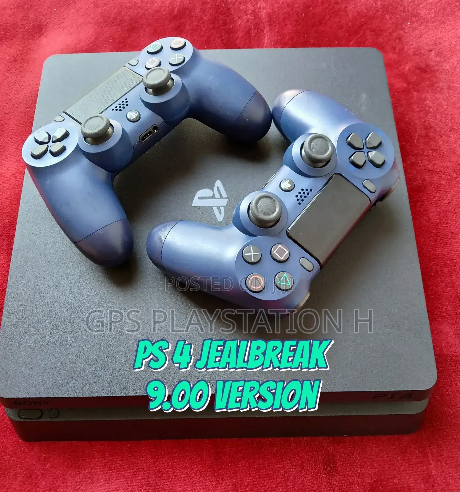 Playstation 4 Slim Jealbreak 9.00 More Than 10 Games