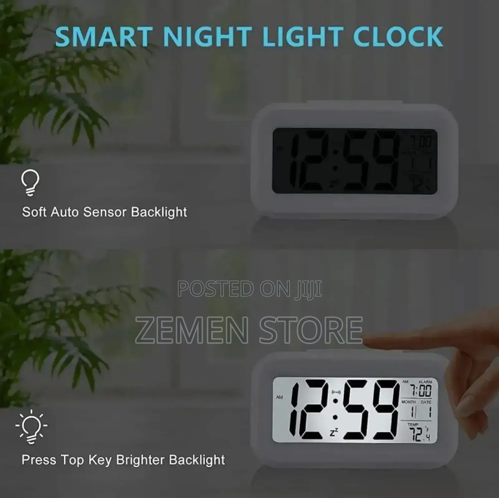 Bed Side Digital Alarm Clock