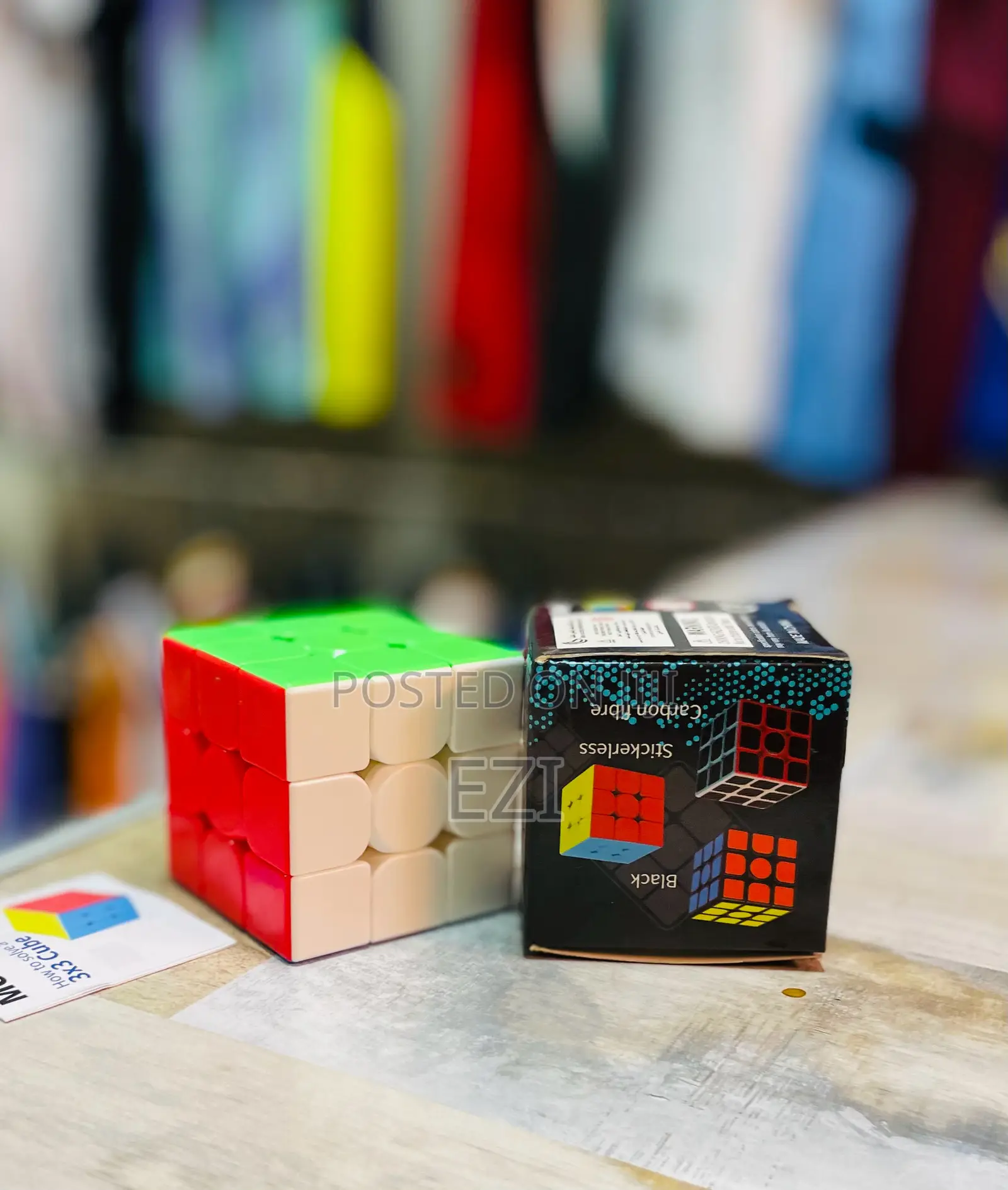 Carbon Fibre Rubiks Cube