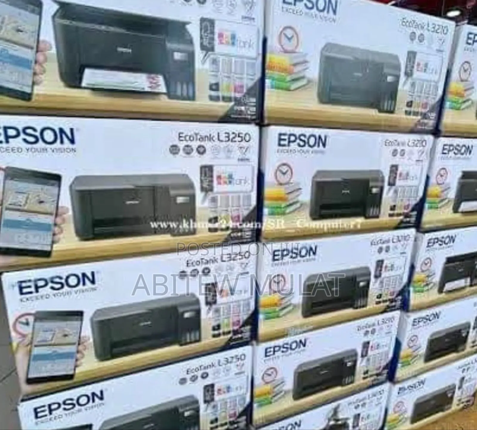 Epson Eco Tank L3250 Wifi All in One Link Tank