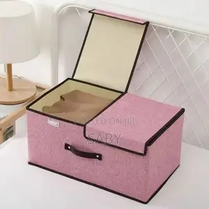 Dust Proof Foldable Storage Box With Lid
