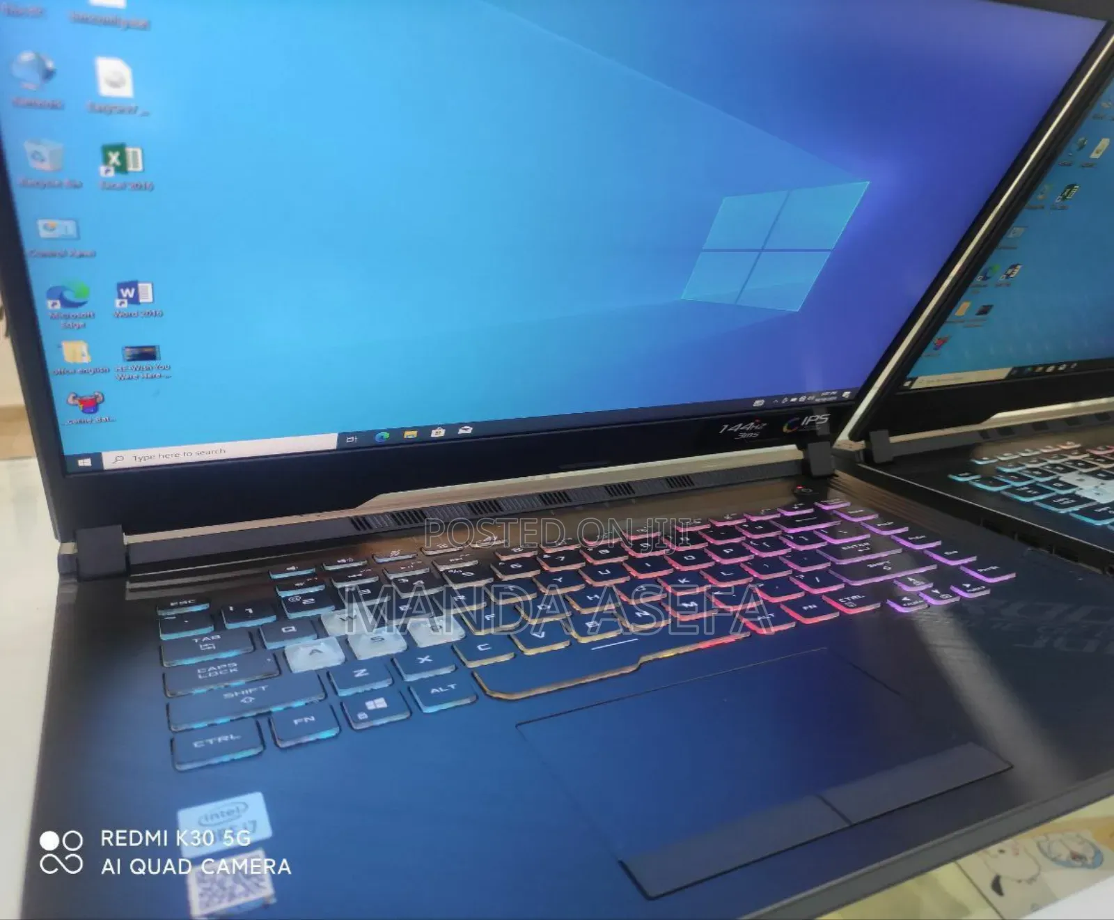 New Laptop Asus ROG Strix G15 16GB Intel Core I7 SSD 512GB