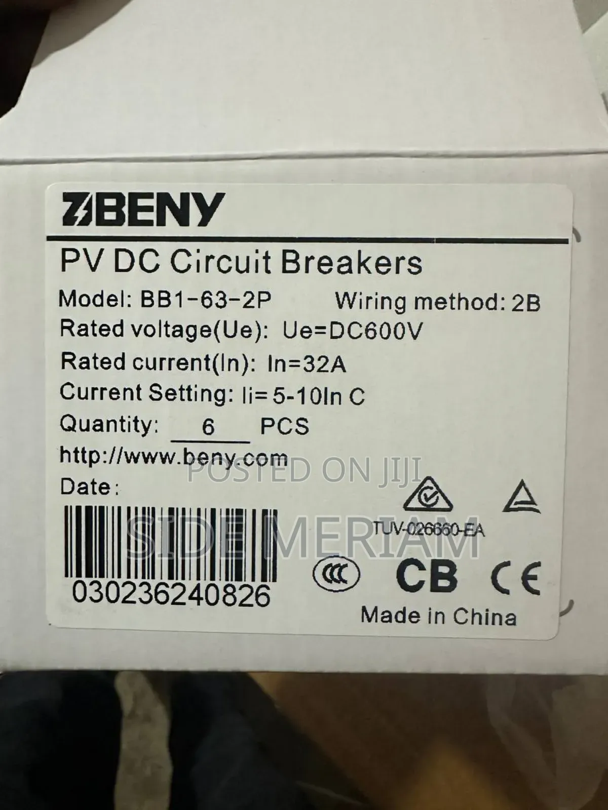 DC Circuit Breaker 32A