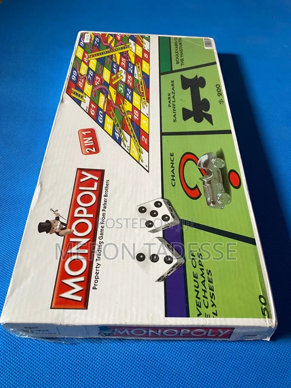 Monopoly/Snakes Ladders Game Set Call