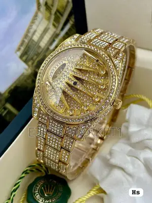 Photo - Rolex Rotating Crown Dial Diamond Look Chain