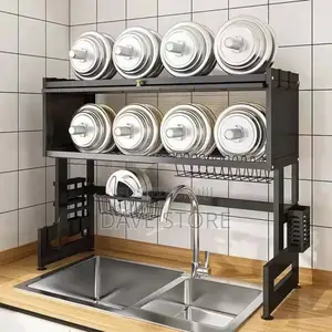 የታጠቡ ሳሀኖች መደርደሪያ