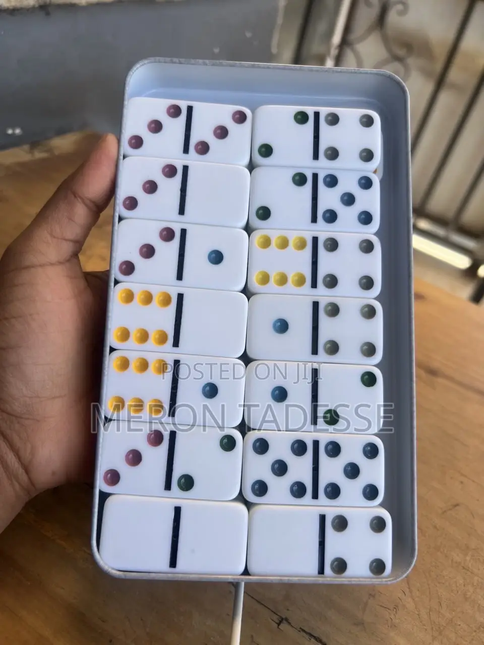 ዶሚኖስ ከቤተሰብዎ ጋር ይጫወቱ፤ Dominoes Game Ceramic Dominoes