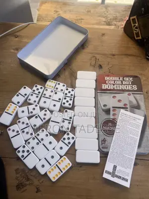 ዶሚኖስ ከቤተሰብዎ ጋር ይጫወቱ፤ Dominoes Game Ceramic Dominoes